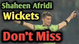 Shaheen Shah Afridi Wickets In PSL | AK Sports | HBL PSL 2020