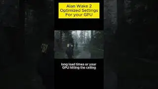Alan Wake 2 Best Settings for High FPS & Smooth Performance On PC #gaming