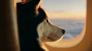 Husky Parents Travel with Puppies by Plane 🐕✈️ | Heart-Melting Moments