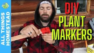 Cheap & Easy Garden Labels -  DIY Plant Markers