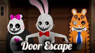 MR HOPPS MANOR ESCAPE | Door Escape Ending Guide | All Badge Locations | Very Hard Mode