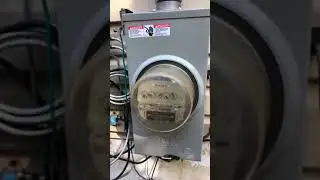 Disconnecting power from outside to service panel