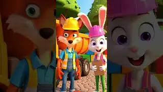 Construction Crew: Fox & Bunny&rsquo;s Toy Excavator and Dump Truck Adventure