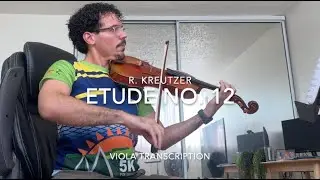 Kreutzer Etude 12 (Viola)