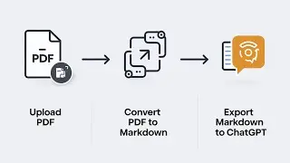 ChatGPT Can't Read Your PDF? Convert to Markdown in Seconds!