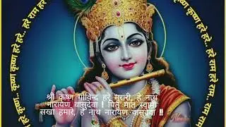 श्री कृष्ण गोविन्द हरे मुरारी, हे नाथ नारायण वासुदेवा ! #krishna#nath Narayan Vasudev#rakshabandhan 