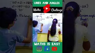 Class 9 Maths Chapter 6 | Lines and Angles #ashortaday #youtubeshorts #shorts #fun #class9 #angles