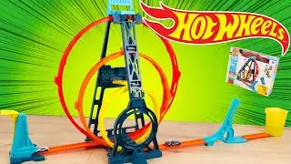 Hot Wheels Triple Looping Track Builder Unlimited Review Hotwheels le Test Français