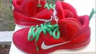 Nike LeBron James 9 IX Christmas