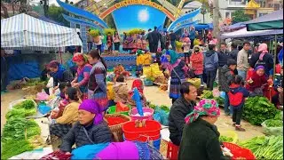 The unique cultural features of Bac Ha market