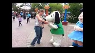 Snoopy Dancing with Snoopy