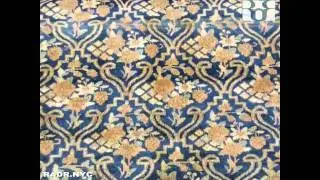 Antique Kerman Persian rug #19945 by RADR