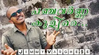 പഞ്ചവർണ്ണ കുളിരെ പാലാഴി കടവിൽ | panjavarna kulire cover | jimmy varghese | malayalam cover