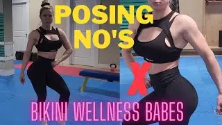 WELLNESS POSING, WHAT THE JUDGES DONT WANT TO SEE !