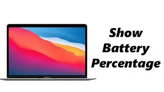 MacOS Ventura: How To Show Battery Percentage In MacBook