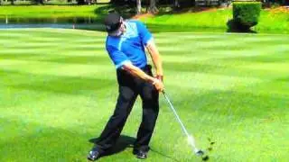 Ricky Barnes caddy view