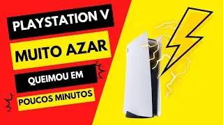 Ps5 queimado. Não liga. Reparo técnico 😅
