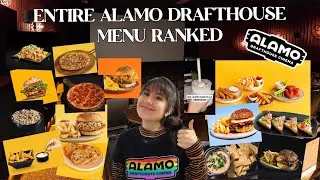 ВСЁ МЕНЮ КИНОТЕАТРА ALAMO DRAFTHOUSE В РЕЙТИНГЕ (лучший кинотеатр из всех существующих)