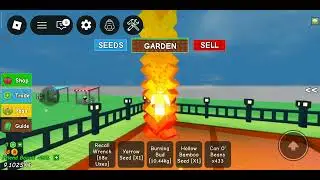 Burning bud terpanjang di grow a garden