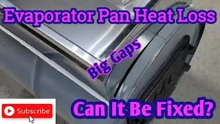 How I sealed the ends of our maple syrup barrel evaporator pan