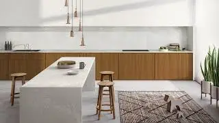 Discover our 4011 Cloudburst Concrete Mineral Worktop | Caesarstone