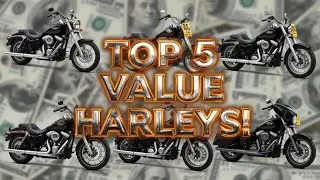 Top 5 Harley-Davidson Motorcycles That Hold Their Value Like Gold!#HarleyValue #BestHarleyInvestment