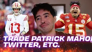 TWITTER 49ERS Патрик Махоумс обменял Брока Перди