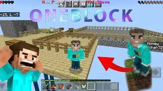 Playing Minecraft One Block Challenge #10dayschallenge #minecraft #algrow #growwithalgrow #viws