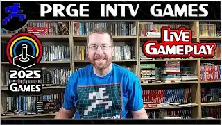 Intellivision Live Gameplay - PRGE 2025 Games - Chat's Choice