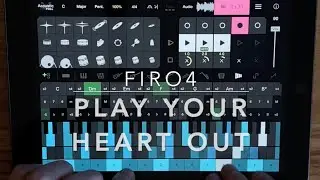Firo4 in 40 seconds -- Musical instrument, drum kit, chord builder, and multi-channel looper.