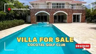 Вилла в Cocotal Golf club (Доминикана): 4 спальни, бассейн, доступ на пляж (продажа)-iDominicana.com