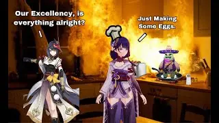 Raiden learns to cook cactus