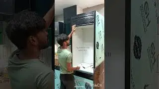 PVC rolling shutter for modular kitchen | how to install pvc rolling shutters #kitchendesign