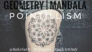 Tattooing Session | Mandala Pointillism | Vlog
