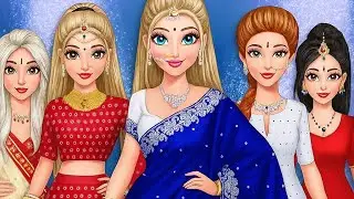 Indian wedding dressup makeup||Android gameplay||girl games||@StylishGamerr ||new game 2025