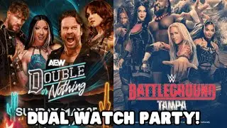 NXT Battleground 2025/AEW Double or Nothing 2025 DUAL WATCH PARTY!