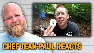 Cajun Chef Jean-Paul REACTS to Outdoor Boys campfire snacks