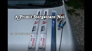 Stergatoare Bosch montare si prezentare. Inlocuire stergatoare vechi coapte de soare!
