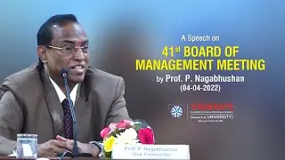 Silent Execution & Strong Vision | Vignan&rsquo;s University New VC Powerful First Address