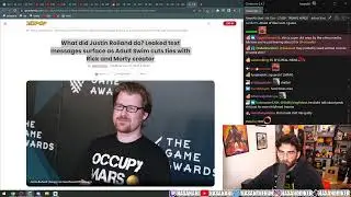 Hasan Covers The Justin Roiland Update and Sees His DMs For The First Time | Hasanabi Jail