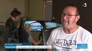 Auto-&eacute;cole : un nouveau simulateur pour la conduite &agrave; Cognac