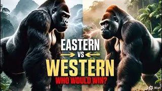 Eastern Gorilla vs Western Gorilla | Who Is Stronger & Deadlier?