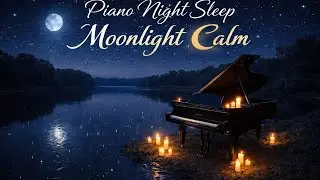 Moonlight Calm 🌙 Piano Night Sleep | Relaxing Piano Music for Deep Sleep