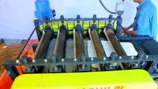 Lohashilpi Automatic Rubber Sheeting Machine Double Groove model