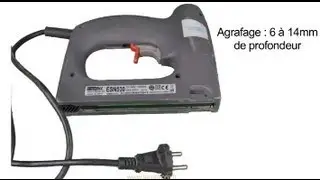 Utiliser une agrafeuse cloueuse
