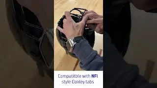 How to Install and Remove a Schutt F7 Switch Shield Visor on a Schutt F7 Pro Football Helmet