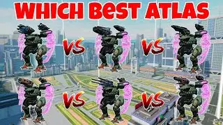 WR🔥 Which is Best Atlas Weapon Comparison ||WAR ROBOTS||