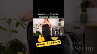 Foldable Laundry Basket |SpaceSaving Clothes Storage#basket#clothes #shortvideo#trending #shortvideo