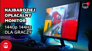 📺 Najbardziej OPŁACALNY monitor 1440p 144Hz dla graczy? | Acer Nitro VG270UP