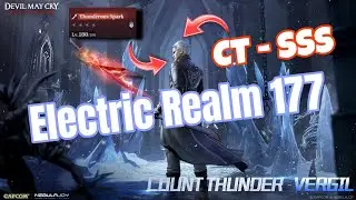 Count Thunder Vergil SSS With 0* Weapon - Electric Realm 177 | Devil May Cry: Peak of Combat